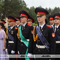 В Гродненском областном кадетском училище состоялась торжественная церемония выпуска