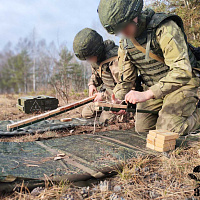 Состязания на лучшее разведывательное подразделение 38 одшбр