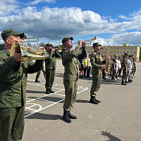 В 120 омбр стартовала первая летняя смена спортивно-патриотического лагеря «Рогачёвцы» 