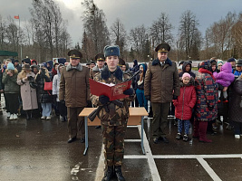 Гвардейцы присягнули на верность своему народу