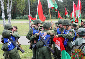 Победа белорусской команды в «Военизированной эстафете»