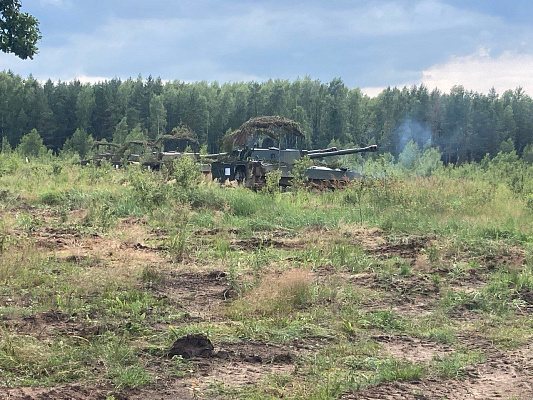 Контрольные занятия по специальной подготовке в 11 омбр