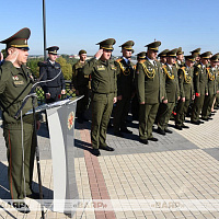 Почтили память