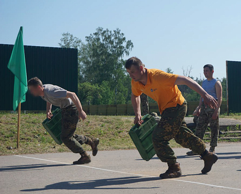 Второй день испытания на право ношения нагрудного знака «Доблесть и мастерство»