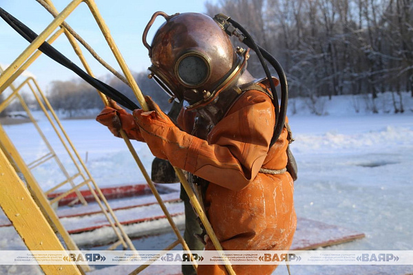 Сбор водолазных подразделений инженерных войск Вооружённых Сил