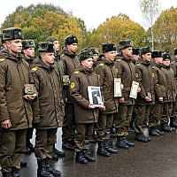 Чествование военнослужащих, выслуживших установленные сроки военной службы