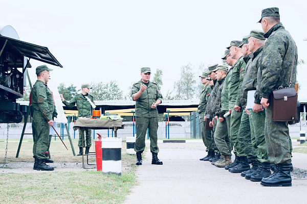Показные занятия по порядку проведения перевода ВВСТ на зимний режим эксплуатации