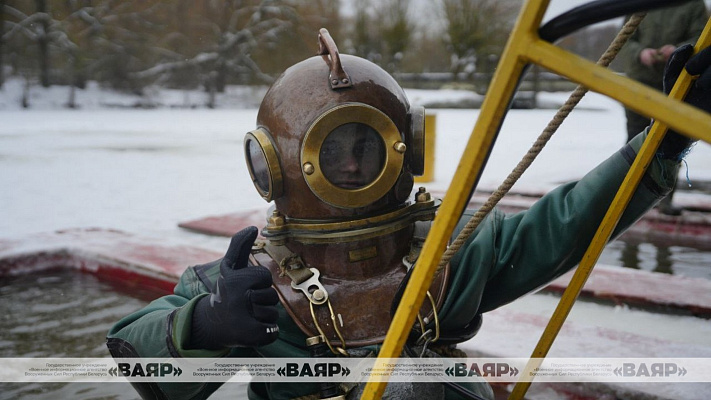 Cбор водолазных подразделений инженерных войск 