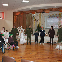 Военнослужащие 619 бхрмусс посетили воспитанников Осиповичской специальной школы-интерната 