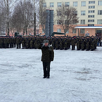 Зенитчики присягнули на верность Родине