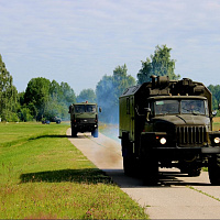 Военнослужащие совершили 50-километровый марш