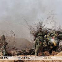 На полигоне Осиповичский проходит лагерный сбор с артиллерийскими и ракетными подразделениями СЗОК