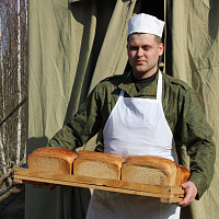 В 61 иаб проходят учебные сборы приписного состава отдельного батальона материального обеспечения