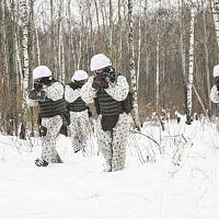 Полевая учеба разведчиков