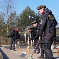 Субботник в Осиповичах