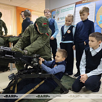 В средней школе № 93 города Минска прошла военно-патриотическая  акция «Готовы Родине служить»