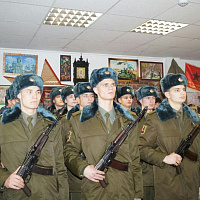 Военную присягу принял армейский спецназ