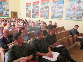 В военных комиссариатах Минской области проходят занятия по боевой готовности