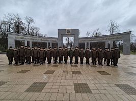 Военнослужащие 120 омбр посетили Белорусский государственный музей истории Великой Отечественной войны