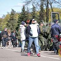 Празднования Дня Победы в Минске начинаются