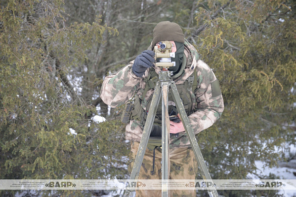 Занятия с военнослужащими минометных подразделений 38 одшбр