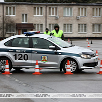 Отборочное состязание на конкурс «Дорожный патруль»