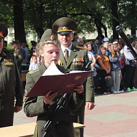 Присягнули на верность Родине 