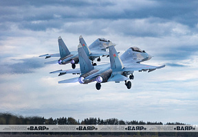 В 61-й истребительной авиационной базе в преддверии 75-летнего юбилея проходят плановые полёты