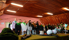 Военнослужащие 116 шаб посетили оздоровительный лагерь 