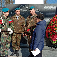 Митинг, посвященный Международному дню освобождения узников фашистских концлагерей