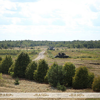 Боевая стрельба на учебном полигоне ВВС и войск ПВО