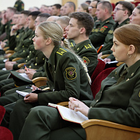 Сбор с должностными лицами продовольственной службы Вооружённых Сил