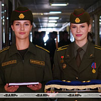 На кафедре связи военного факультета в БГУИР введен в эксплуатацию специализированный учебный класс