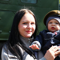 На плацу 11 омбр состоялось торжественное мероприятие, посвященное 83-й годовщине со Дня образования воинской части