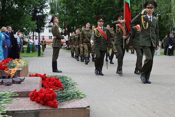 Республиканская минута молчания в Борисове