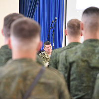 Сбор с офицерами-выпускниками военно-учебных заведений 2025 года