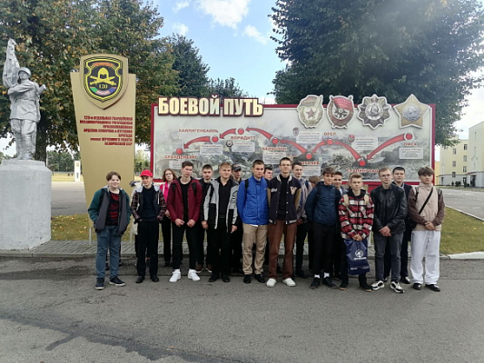 В гостях у гвардейцев