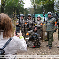 В преддверии 35-летия образования Федерации профсоюзов Беларуси прошёл ежегодный турнир по пейнтболу