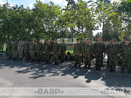 В Полоцком районе прошел прием военнообязанных территориальных войск