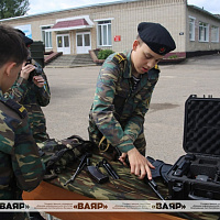 В 74 опс продолжает работу военно-патриотический лагерь 