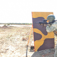 На огневом рубеже — специалисты войсковой разведки