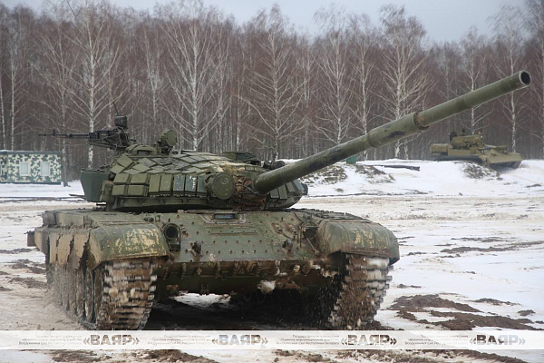 Состязания танкистов на лучшего специалиста Вооружённых Сил