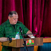 На базе воинских частей ЗОК начались сборы офицеров, прибывших из высших военных заведений Беларуси и России