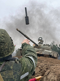 Новобранцы 59 шпс отработали учебные задачи на тактическом поле