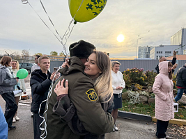 Плановое увольнение в запас военнослужащих срочной военной службы в 85 брс
