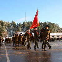 В 11 омбр более 200 новобранцев произнесли слова клятвы на верность Родине