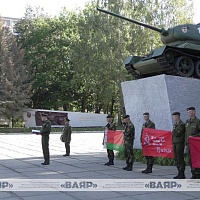 «Памяти гвардейцев-танкистов будьте достойны»