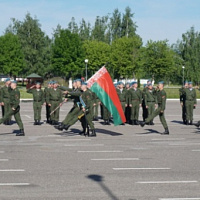 Вручение штатного оружия