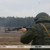 Занятия по огневой подготовке с военнослужащими 120 омбр