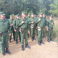 Учебные сборы по территориальной обороне в Червенском и Березинском районах